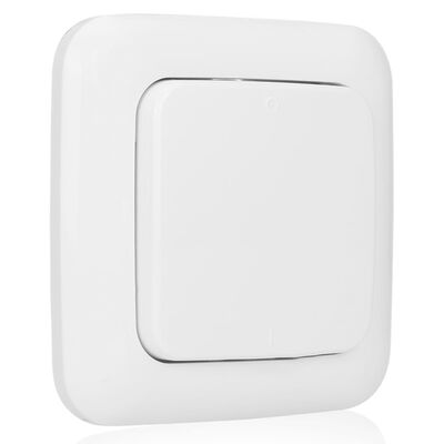 Smartwares Conjunto interruptores de luz para quarto 8x8x1,7 cm branco