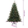vidaXL Árvore de Natal Artificial Verde 240 cm PVC, Metal e Plástico