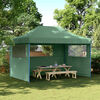 vidaXL Tenda de Festa Verde 279 x 410 x 315 cm Tecido Oxford