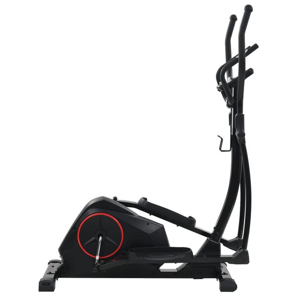 vidaXL Bicicleta el&iacute;ptica magn&eacute;tica medi&ccedil;&atilde;o de pulso e program&aacute;vel XL