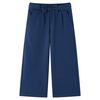 Cal&ccedil;as de crian&ccedil;a com pernas largas azul-marinho 92