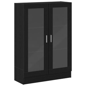 vidaXL Estante 82,5x30,5x115 cm derivados de madeira carvalho preto