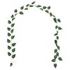 vidaXL Pothos Artificial 5 pcs Verde 300 cm Pl&aacute;stico