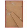 vidaXL Molduras para parede ou mesa 5 pcs 70x90 cm MDF vermelho