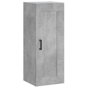 vidaXL Arm&aacute;rio de parede 34,5x34x90 cm derivados madeira cinza cimento