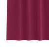 vidaXL Cortinas Blackout com Argolas 2 pcs Vinho Vermelho 140 x 140 cm