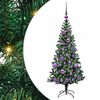 vidaXL &Aacute;rvore de Natal Artificial Pr&eacute;-iluminada Verde 120 cm