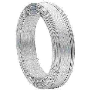 vidaXL Arame para prender cerca 250 m 2,5 mm a&ccedil;o