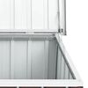 vidaXL Caixa de armazenamento de jardim marrom 109x67x65 cm