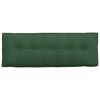 vidaXL Travesseiro para Costas Verde Selva 140 x 50 cm