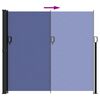 vidaXL Toldo lateral retr&aacute;til 180x600 cm azul
