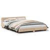 vidaXL Cama sem colch&atilde;o 160x200 cm madeira de pinho maci&ccedil;a