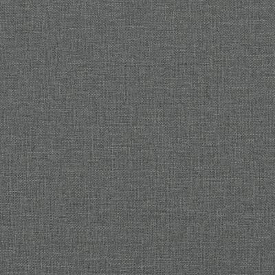 vidaXL Poltrona 60 cm tecido cinzento-escuro