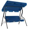 vidaXL Baloi&ccedil;o de jardim 170x110x153cm tecido azul-escuro