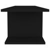 vidaXL M&oacute;vel de TV para parede 103x30x26,5 cm preto