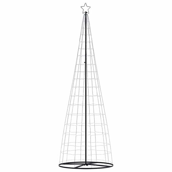 vidaXL LED &Aacute;rvore de Natal 550 LEDs Branco Quente 300 cm