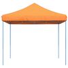vidaXL Tenda para festas pop-up dobr&aacute;vel 292x292x315 cm laranja