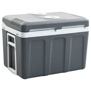 vidaXL Refrigerador/mala t&eacute;rmica port&aacute;til 40 L 12 V 230 V E