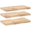 vidaXL Prateleiras flutuantes 3pcs 60x40x4cm ac&aacute;cia maci&ccedil;a n&atilde;o tratada