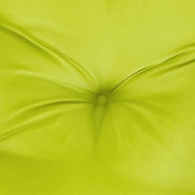 vidaXL Almofadões para móveis de paletes 5 pcs tecido verde brilhante