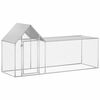 vidaXL Galinheiro 3x1x1,5 m a&ccedil;o galvanizado