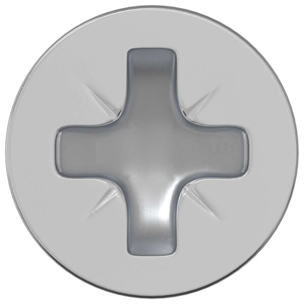 vidaXL Parafuso 12 pcs Prateado M6 x 12 mm Ferro