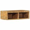 vidaXL Arm&aacute;rio de TV para parede 60x30x19 cm mangueira &aacute;spera maci&ccedil;a