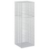 vidaXL Gabion com Fio de 5 mm e Malha de 5x2,5 cm 50x50x150 cm