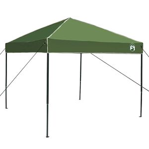 vidaXL Tenda de Toldo Manual Verde 243 x 243 x 251 cm tecido