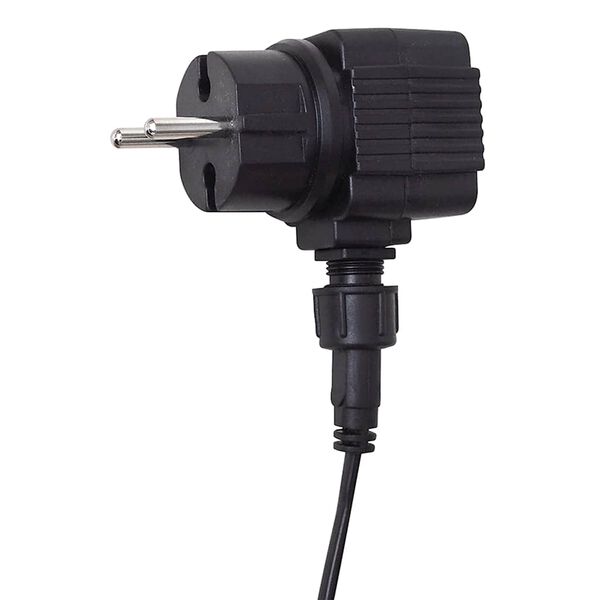 vidaXL Fonte para piscina retangular com LEDs 30 cm a&ccedil;o inoxid&aacute;vel