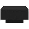 vidaXL Mesa de centro Carvalho Preto 90 x 60 x 31 cm