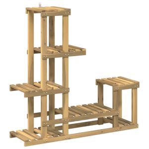 vidaXL Suporte para Plantas Branco 93,5 x 25 x 91,5 cm