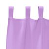 vidaXL Cortinas Blackout com Argolas 2 pcs Roxo 140 x 140 cm Poli&eacute;ster