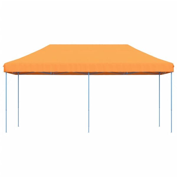 vidaXL Tenda para festas pop-up dobr&aacute;vel 580x292x315 cm laranja