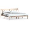 vidaXL Estrutura de cama 200x200 cm madeira de pinho maci&ccedil;a