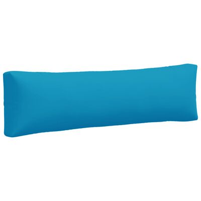 vidaXL Almofadões para paletes 2 pcs tecido azul