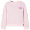 Sweatshirt para crian&ccedil;a lil&aacute;s 128