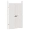 vidaXL Porta de Cozinha MEPPEL 2 pcs Branco 50 x 9 x 82 cm