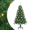 vidaXL &Aacute;rvore de Natal Artificial Verde 150 cm PVC, A&ccedil;o e Pl&aacute;stico