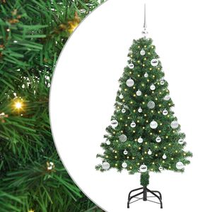vidaXL &Aacute;rvore de Natal Artificial Verde 150 cm PVC, A&ccedil;o e Pl&aacute;stico