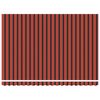 vidaXL Toldo Laranja e Marrom 450 x 300 x 165 cm Poli&eacute;ster e Metal