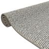 vidaXL Tapete/passadeira 50x100 cm aspeto sisal platina