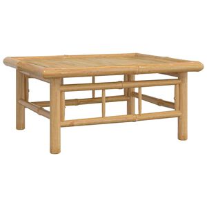 vidaXL Mesa de jardim 65x55x30 cm bambu