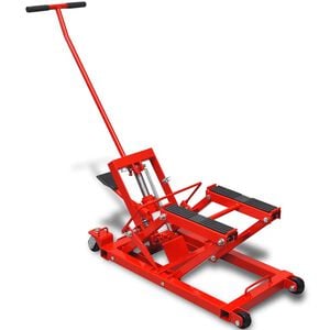 Motocicleta hidr&aacute;ulica/ ATV Jack 680 kg, vermelho