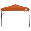 vidaXL Tenda de Toldo Manual Laranja 290 x 290 x 251 cm tecido