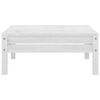 vidaXL 7 pcs conjunto lounge de jardim pinho maci&ccedil;o branco