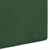 vidaXL Cabeceira Suspensa Liso Verde Selva 170 x 55 x 5 cm