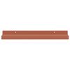 vidaXL Prateleira de Parede 4 pcs Vermelho 40 x 9 x 3 cm