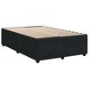 vidaXL Cama boxspring com colchão 120x190 cm veludo preto