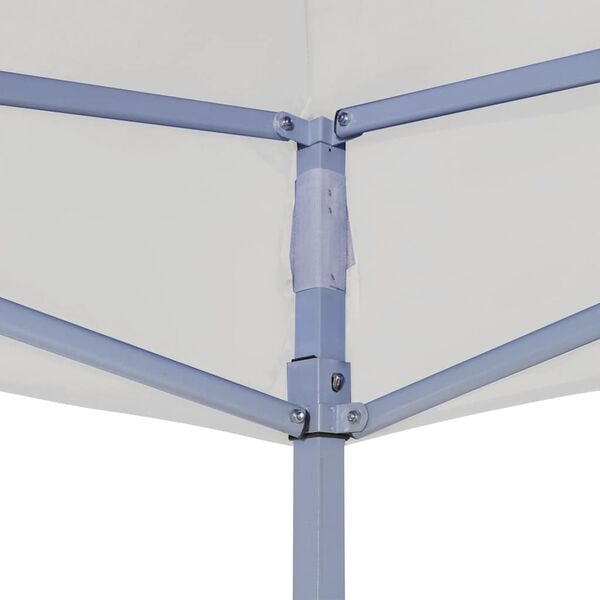 vidaXL Teto para tenda de festas 2x2 m 270 g/m&sup2; branco
